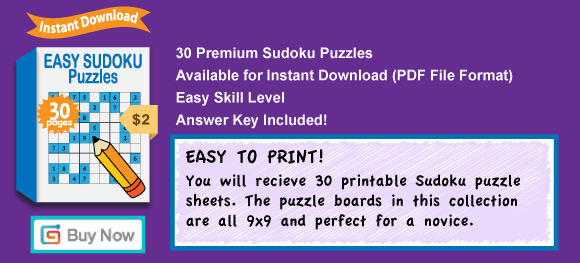 Premium Easy Sudoku Puzzles