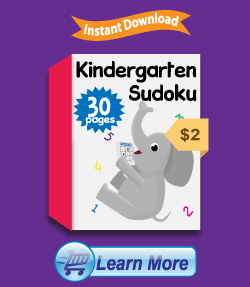 Premium Kindergarten Sudoku Puzzles