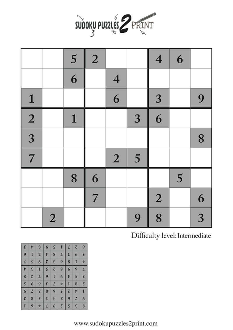 Featured Sudoku Puzzle to Print 4