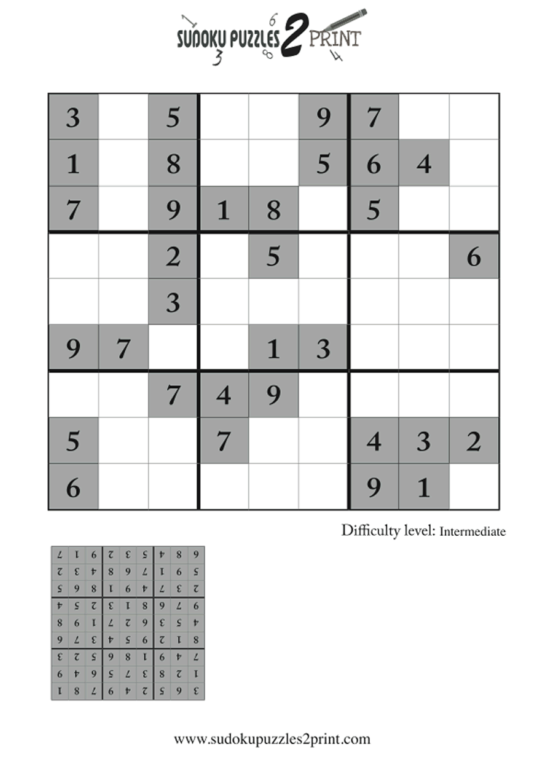 Featured Sudoku Puzzle to Print 7